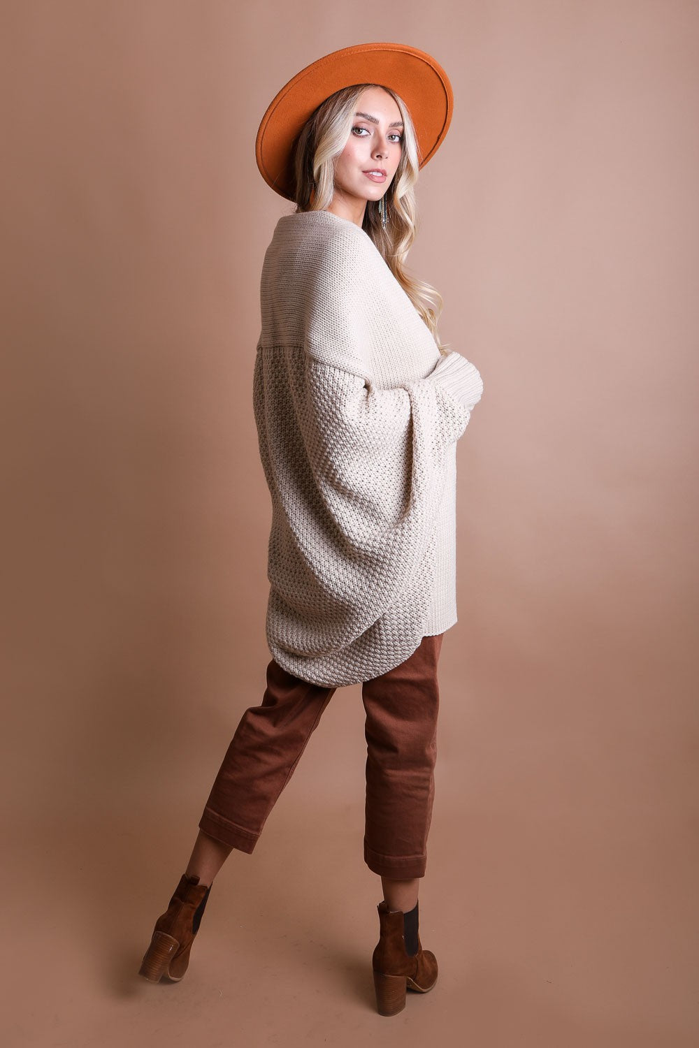 Bat Sleeve Cardigan