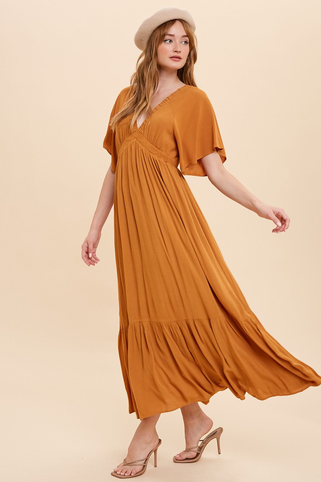 The Evangeline Flutter Dress