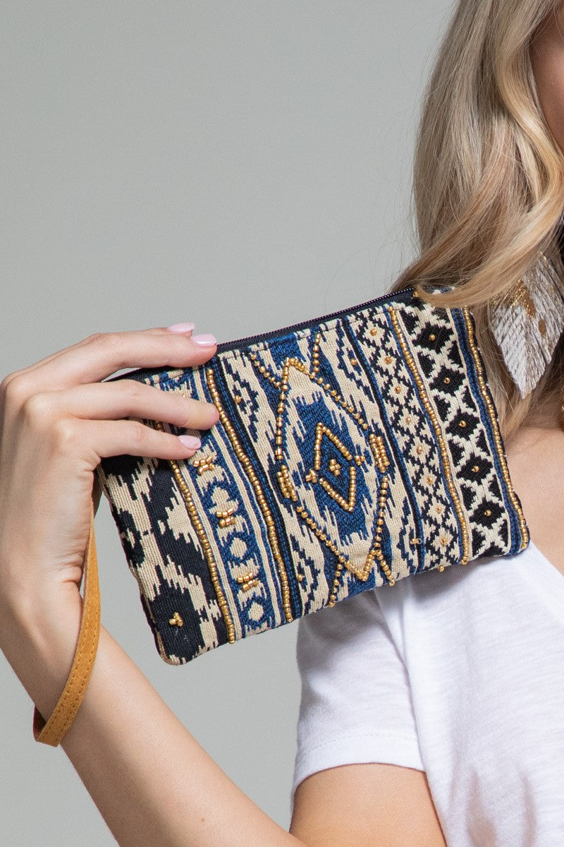 The Diamond Pattern Clutch