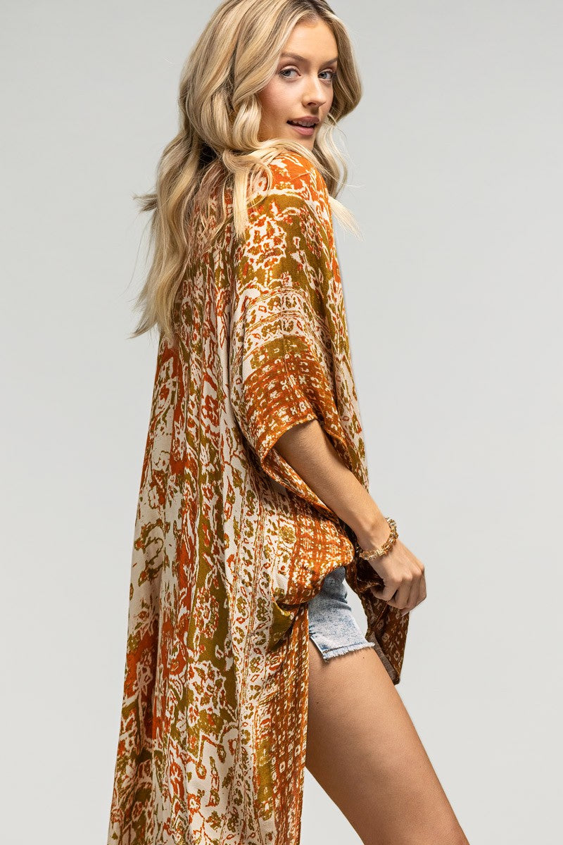 The Boho Mandala Kimono